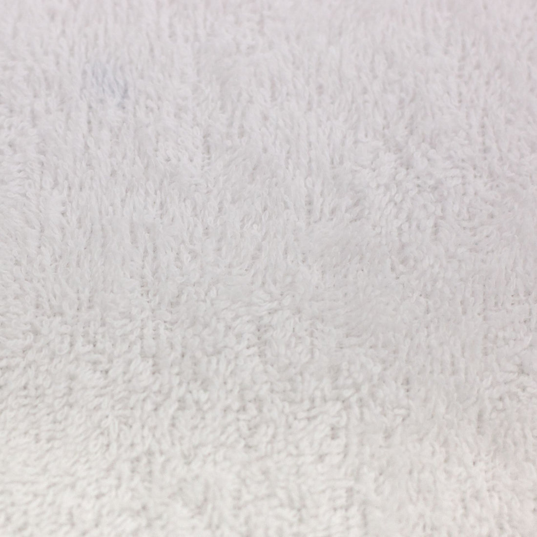 Frotté bomuld - HVID