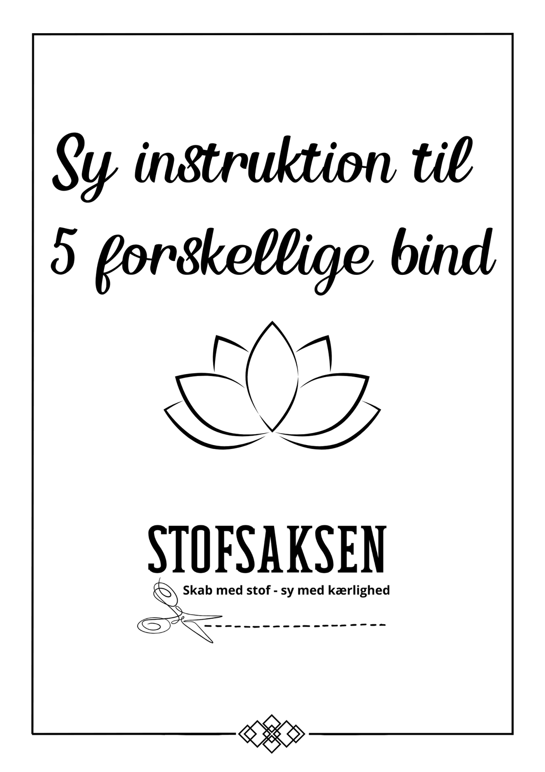 5 Forskellige modeller Bind