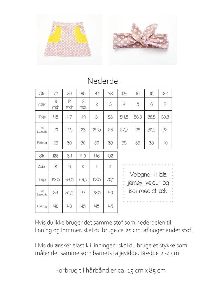 Nederdel 303 - Stofsaksen