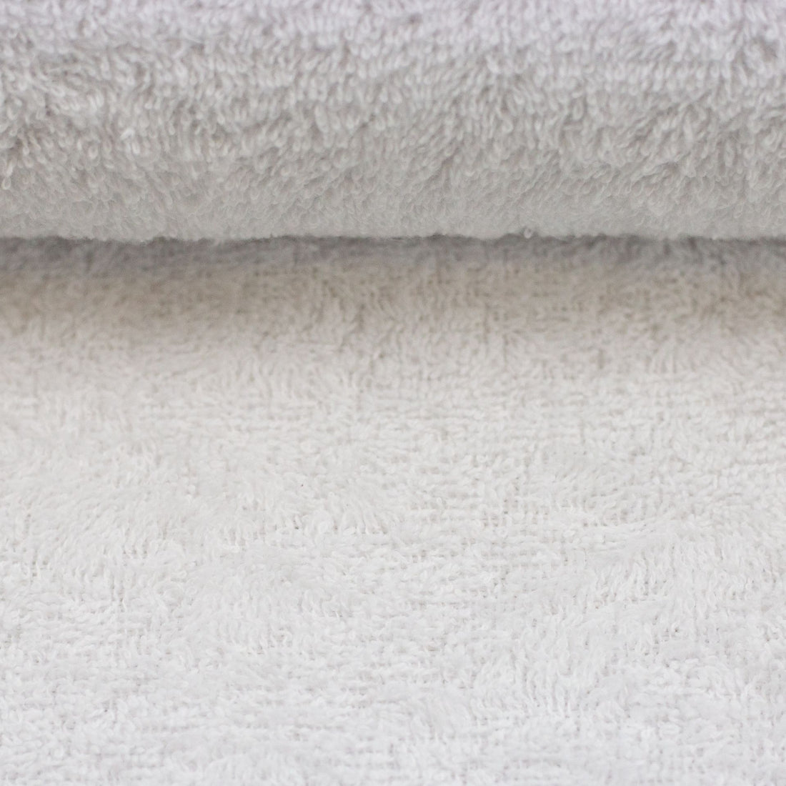 Frotté bomuld - HVID