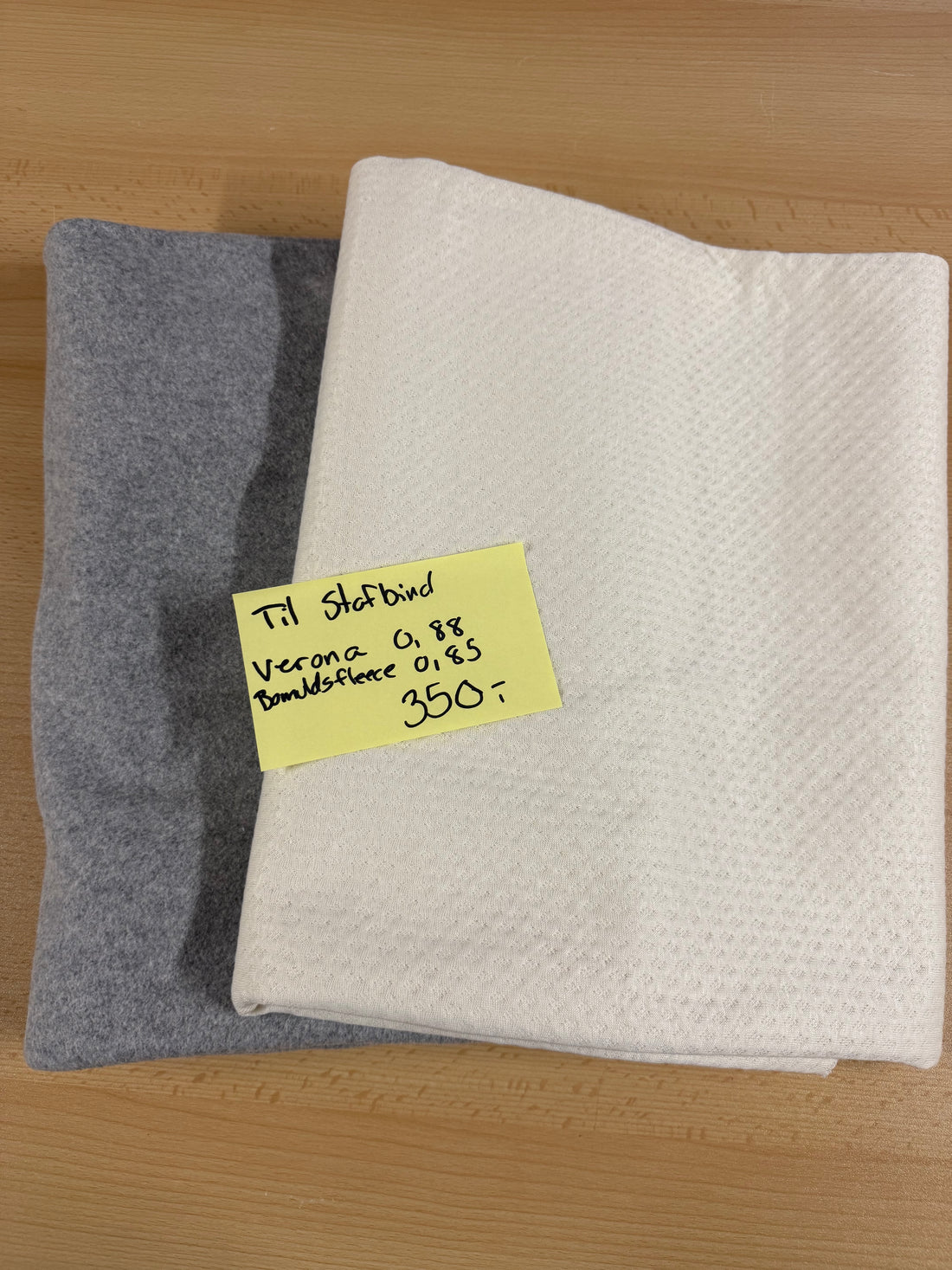 REST til stofbind verona 0,88m og fleece 0,85 m