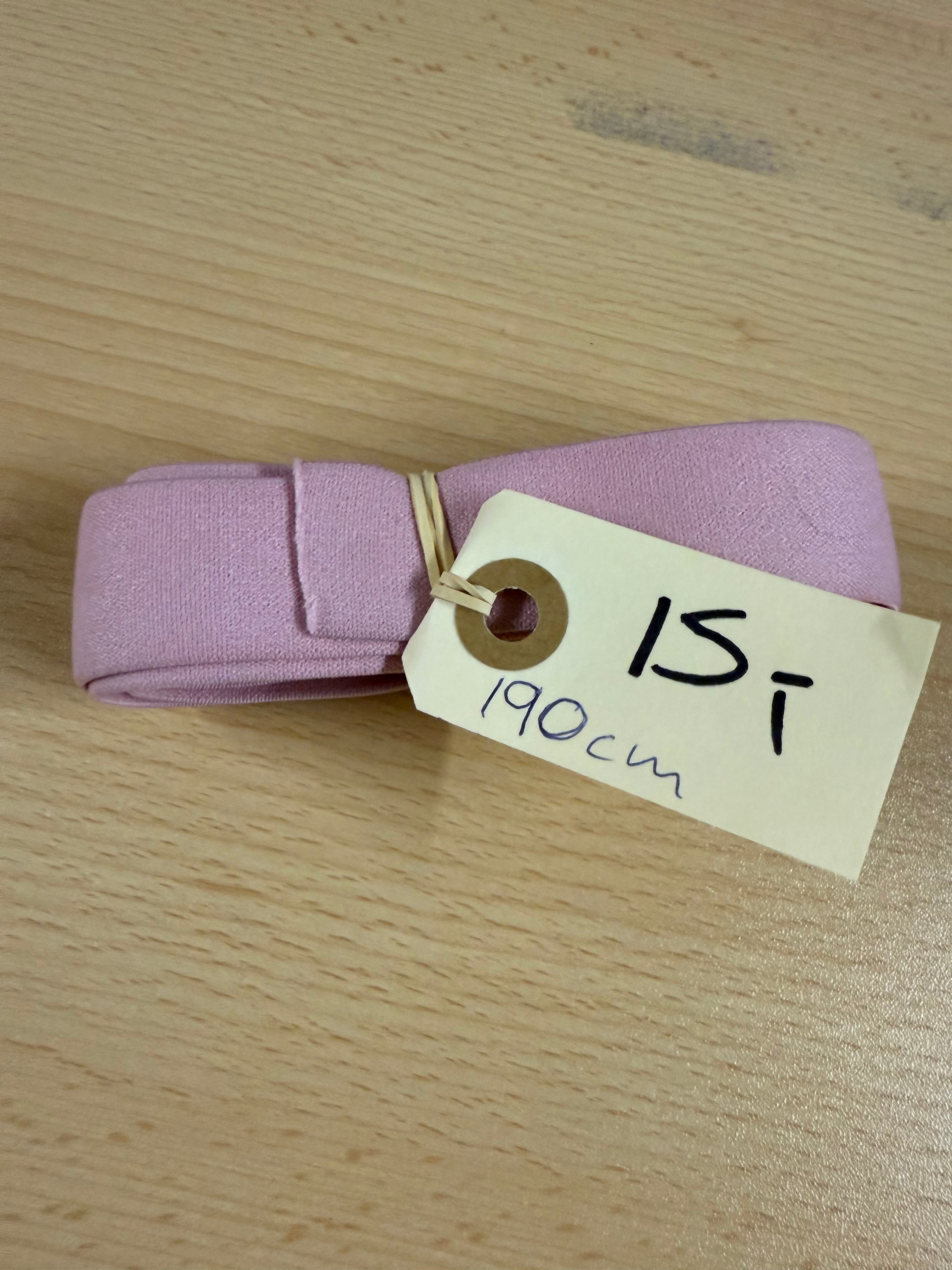 REST - 1,9 m linnings elastik lyserød 2,5 cm