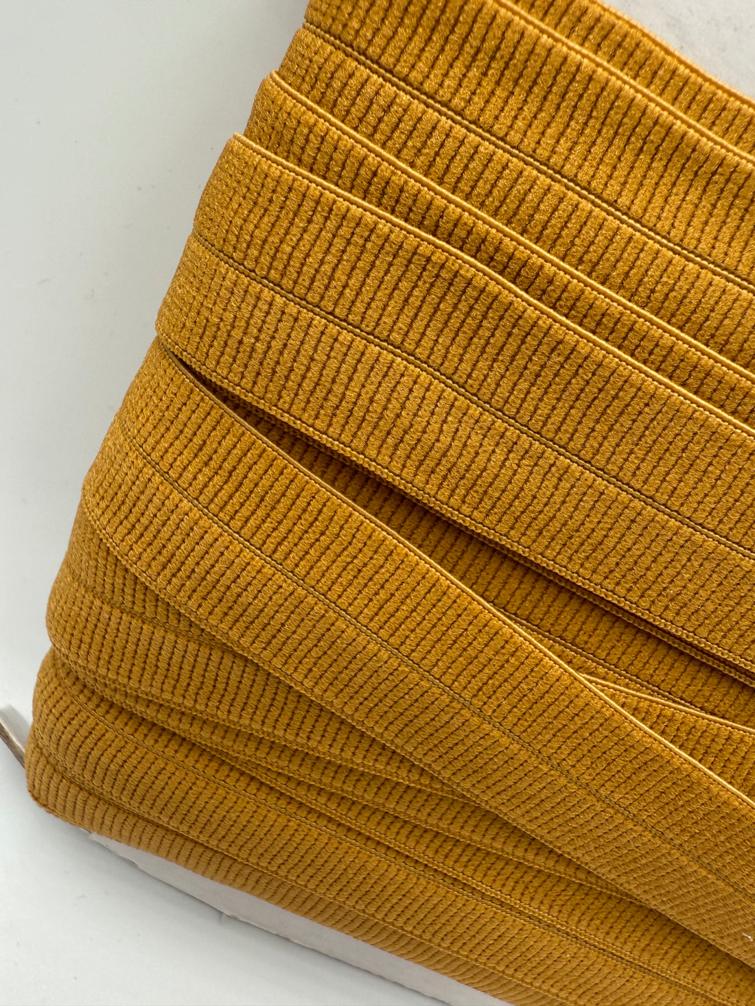 Cognac - Foldeelastik 2 cm bred