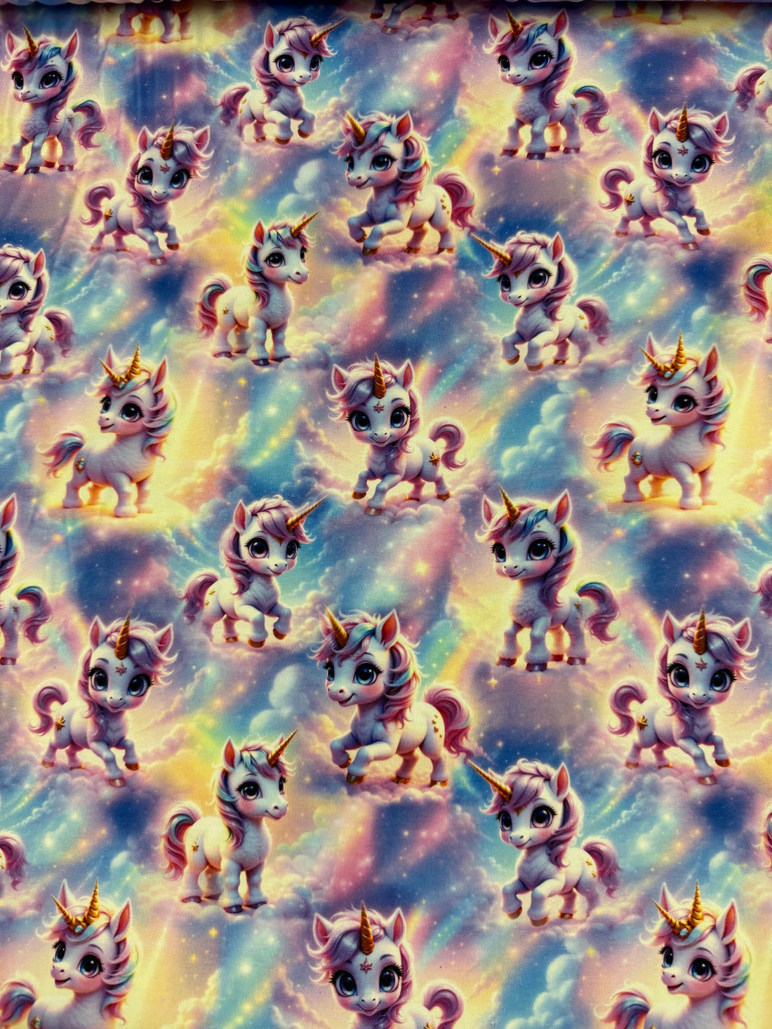 Enhjørninger - bomulds Jersey