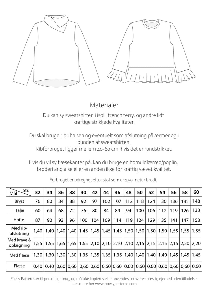 Sweatshirt &amp; bluse 1038