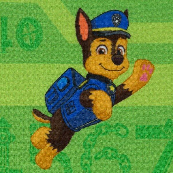 Grøn Paw Patrol- Bomuldsjersey - Stofsaksen