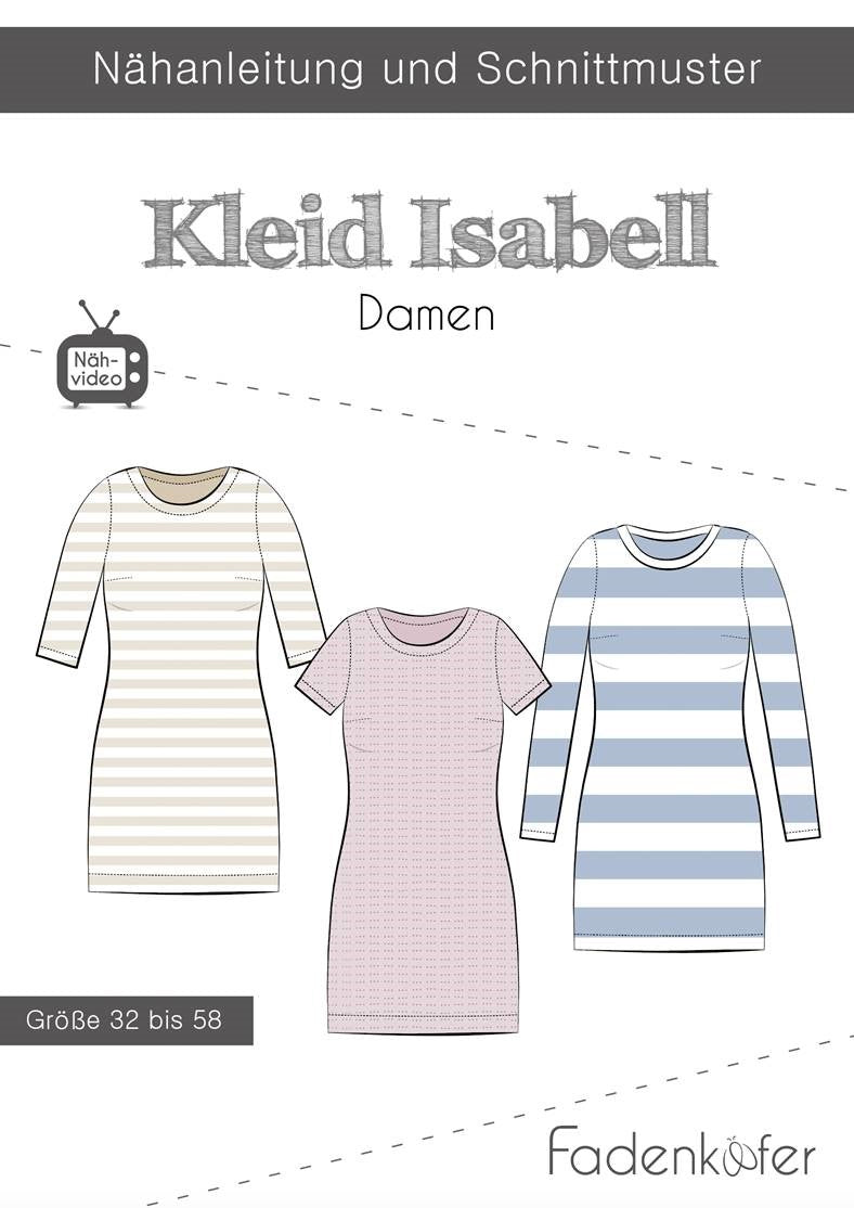 Kleid Isabell Str 32 - 58 - Dame - Stofsaksen