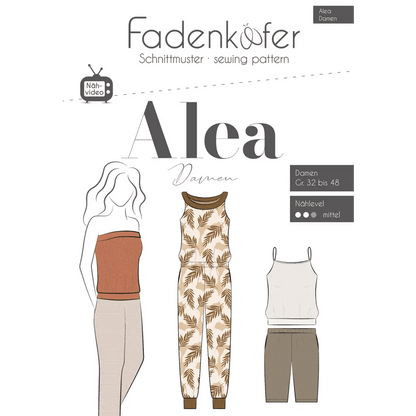 Overall alea, DAME - Str 32 - 58 - Stofsaksen