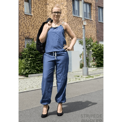 Overall alea, DAME - Str 32 - 58 - Stofsaksen