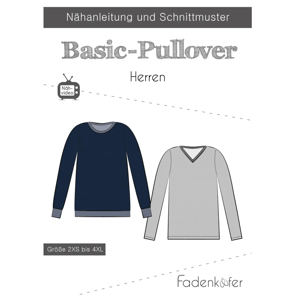 Pull over- 2XS - 4XL - Fadenkäfer - Stofsaksen